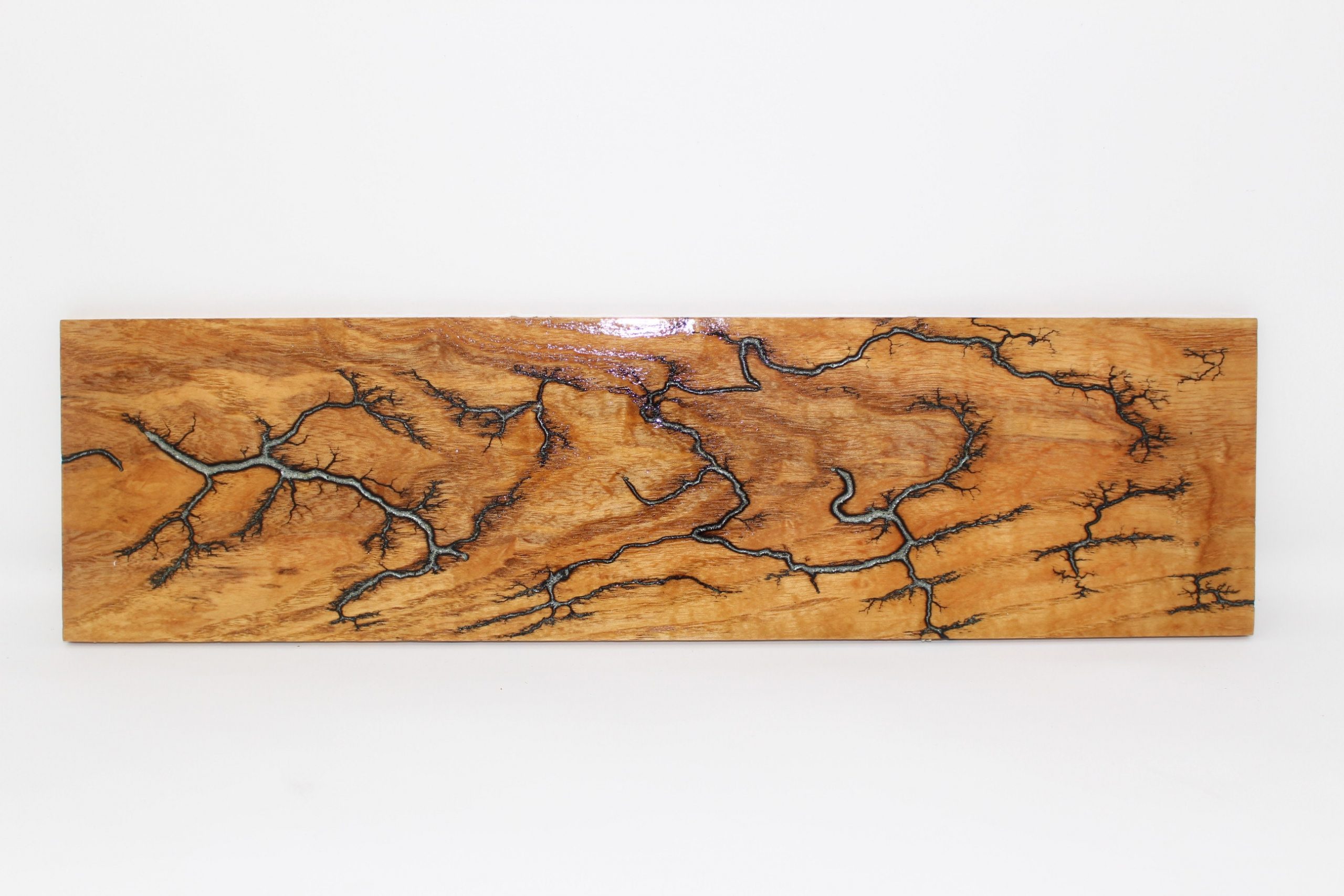 Lichtenberg (Fractal) Wood Burning Art Dansha Branded Art # 3633